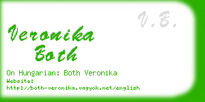 veronika both business card